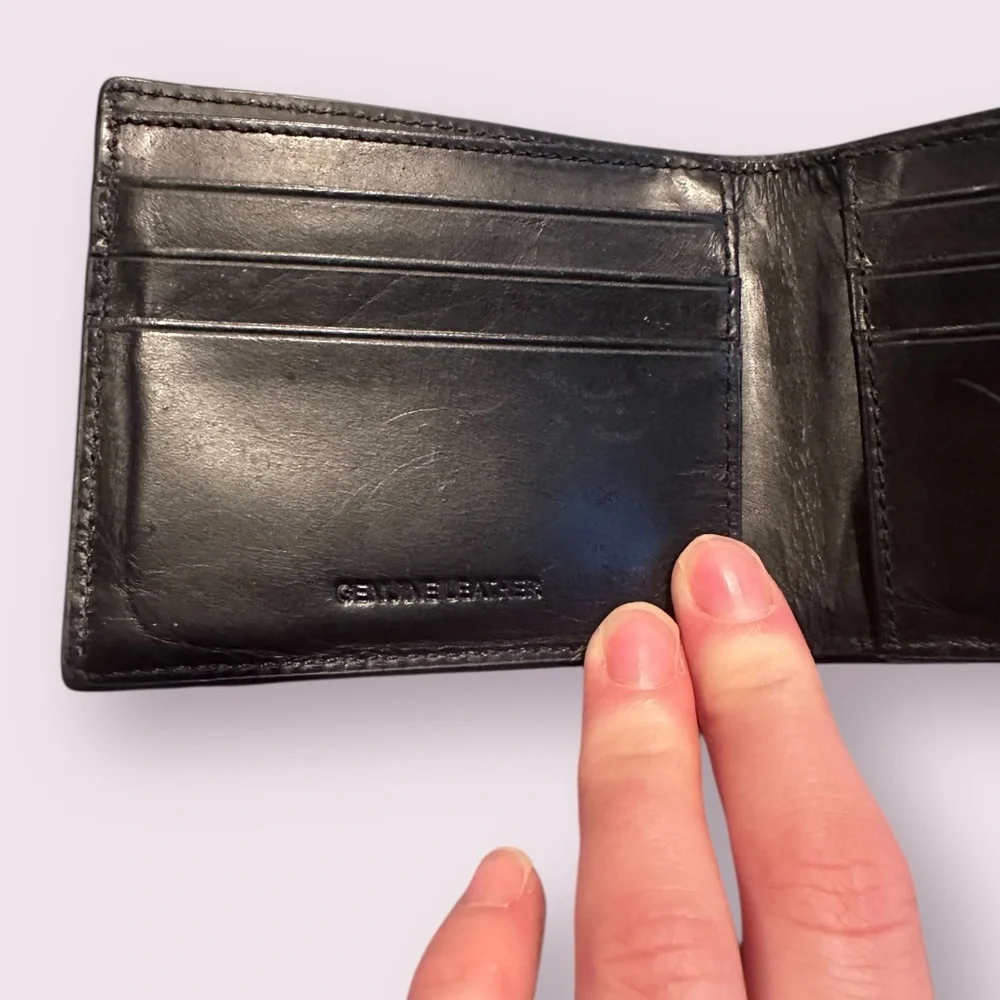 Cole Haan Black Leather Wallet